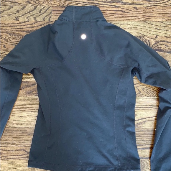 Lululemon Zip Up Sweatshirt in Chocolate Brown - Picture 2 of 4